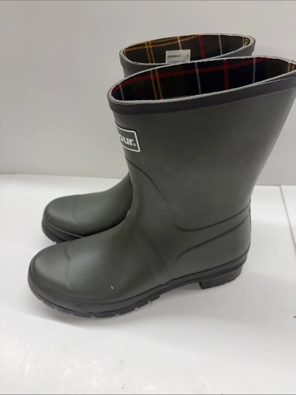 Used Barbour Banbury Wellington Boots Women’s size 8